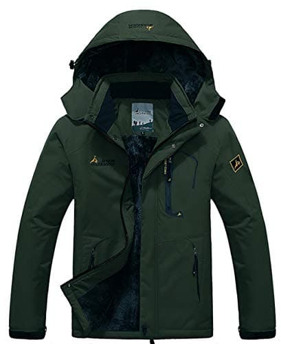 Men's Mountain Waterproof Ski Snow Jacket Winter Windproof Rain Jacket