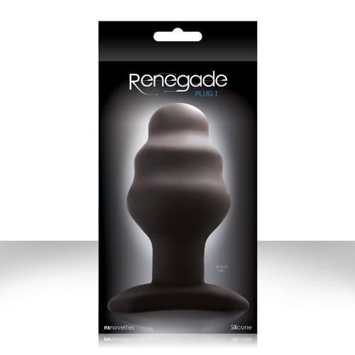 Renegade - Plug I - Extra Large - Black by New Sensations