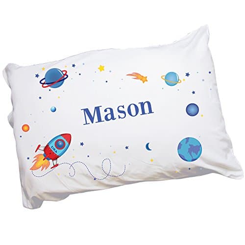 My Bambino Personalized Rocket Pillowcase for Kids
