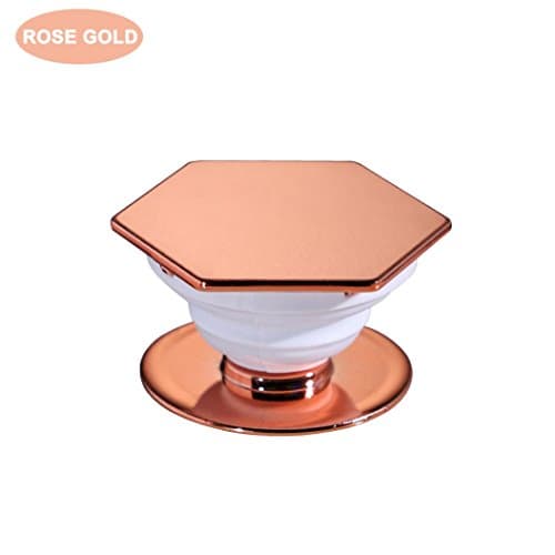 Mobile Holder for your Phone & Tablet,Multi-Function Holder Expanding Stand Grip Pop Socket Mount For Smartphones (Rose Gold)
