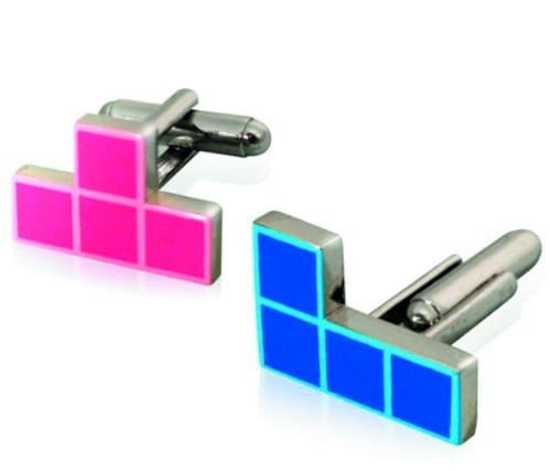 Tetris - Game Piece Cufflink Set by Tetris