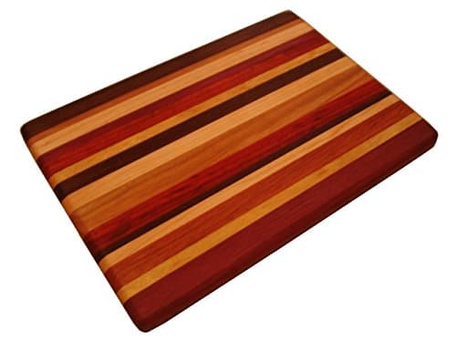 Lucky Stripes Collection Small Cutting Board - Random Hardwoods