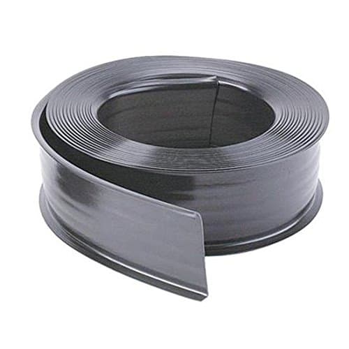 Speedway Motors Leaf Spring Liner with Lip, 2-1/4 Inch, Black