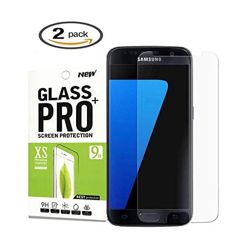 [2Pcs] for Samsung Galaxy S7 Tempered Glass Screen Protector,antsplust[9H Hardness][Bubble Free][Anti-Scratch] Ultra-Clear Tempered Glass Screen Protector for Galaxy S7 [Case Friendly]