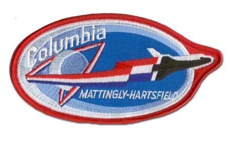 STS-4 (COLUMBIA) MISSION PATCH 4"