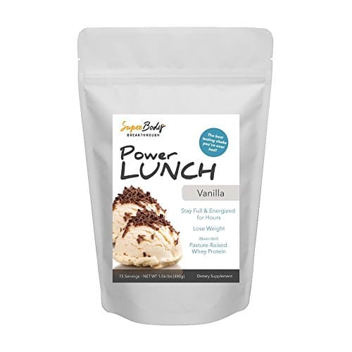 PowerLunch Whey Protein Meal Replacement Shake - Vanilla (15 Servings)