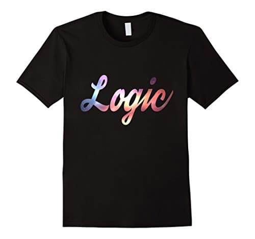 Men's Logic T Shirt Large Black