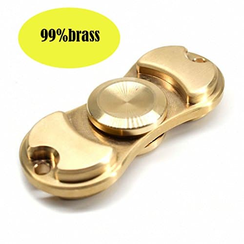 ZHUIMENG Fidget Spinner,Copper & Brass, Hand Spinner, Relieve your Stress, Spinner Fidget Toys and Premium Quality EDC Focus Toy