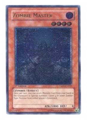Yu-Gi-Oh! - Zombie Master (TAEV-EN039) - Tactical Evolution - 1st Edition - Ultimate Rare by Yu-Gi-Oh!