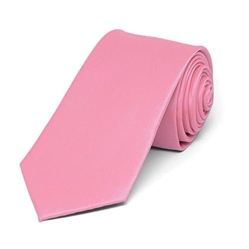 tiemartSlim 2.5" Width Solid Color Necktie