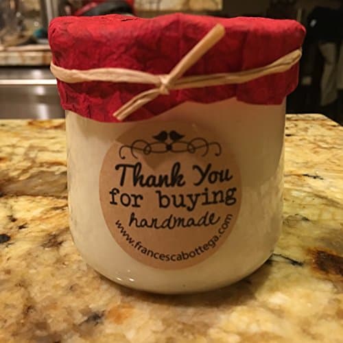 Handmade lavander soy wax candle 5 oz.