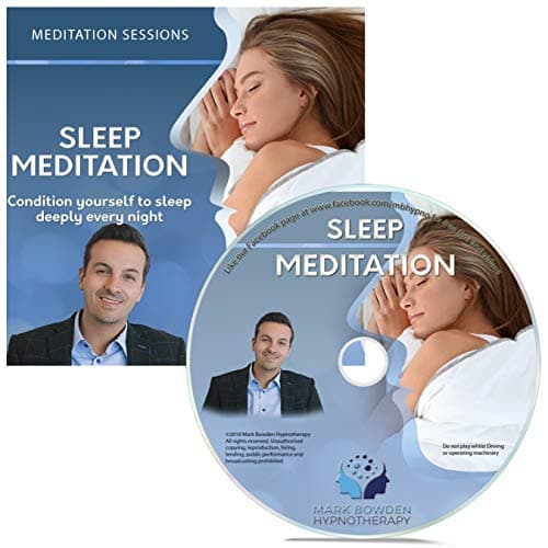 Sleep Meditation CD - Guided Mindfulness and Relaxation Session for deep Sleeping from Mark Bowden Hypnotherapy