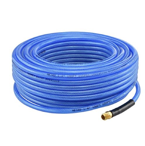 1/4" inch 100' ft Air Hose Ironflex Braided Polyprothane Compressor 200 PSI
