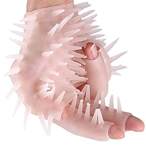 11 Sandy(US) NEWaapp-02 S-e-x Gloves Massage Flirting Gloves Adult S-e-x Tools (Nude)