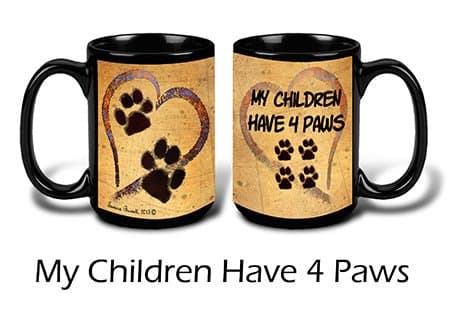 My Children Have 4 Paws Mug