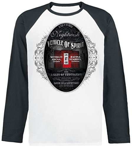 Nightwish Color Longsleeve white-black M