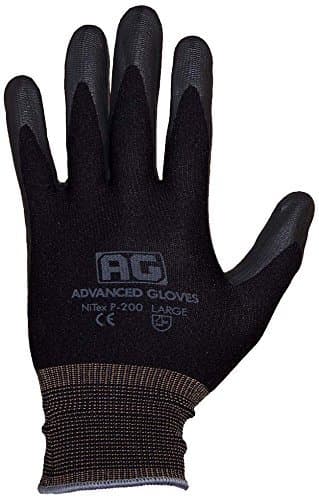NiTex P-200 BK S Work Gloves by Advanced Gloves