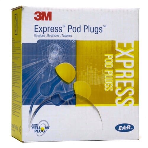 E A R Express Pod Earplugs No Cord 100 Pair/box by Aearo