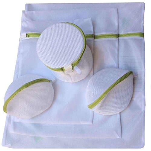 Laundry Wash Bag 6-Pack Sefaico Durable Mesh Wash Laundry Bag Blouse, Hosiery, Stocking, Underwear, Bra and Lingerie Travel Laundry Bag