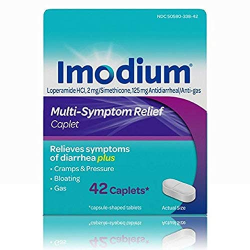Imodium Multi-Symptom Anti Diarrheal Caplets - 42ct White