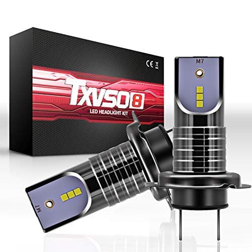 ACEDA H7 LED Headlight Kits-Flip CSP Chips- 30000LM 6000K-Hi/Lo Beam/Fog Light Bulbs (Pack of 2)