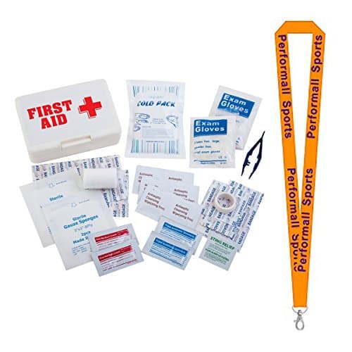 Champion Sports Bundle: First Aid Kit First Aid Kit + 1 Performall Lanyard FAKIT-1P