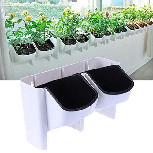 Creative Vertical Garden Wall Planter Living Background Wall Pot Wall Mount for Indoor Outdoor Living Hall Balcony Garden Herb