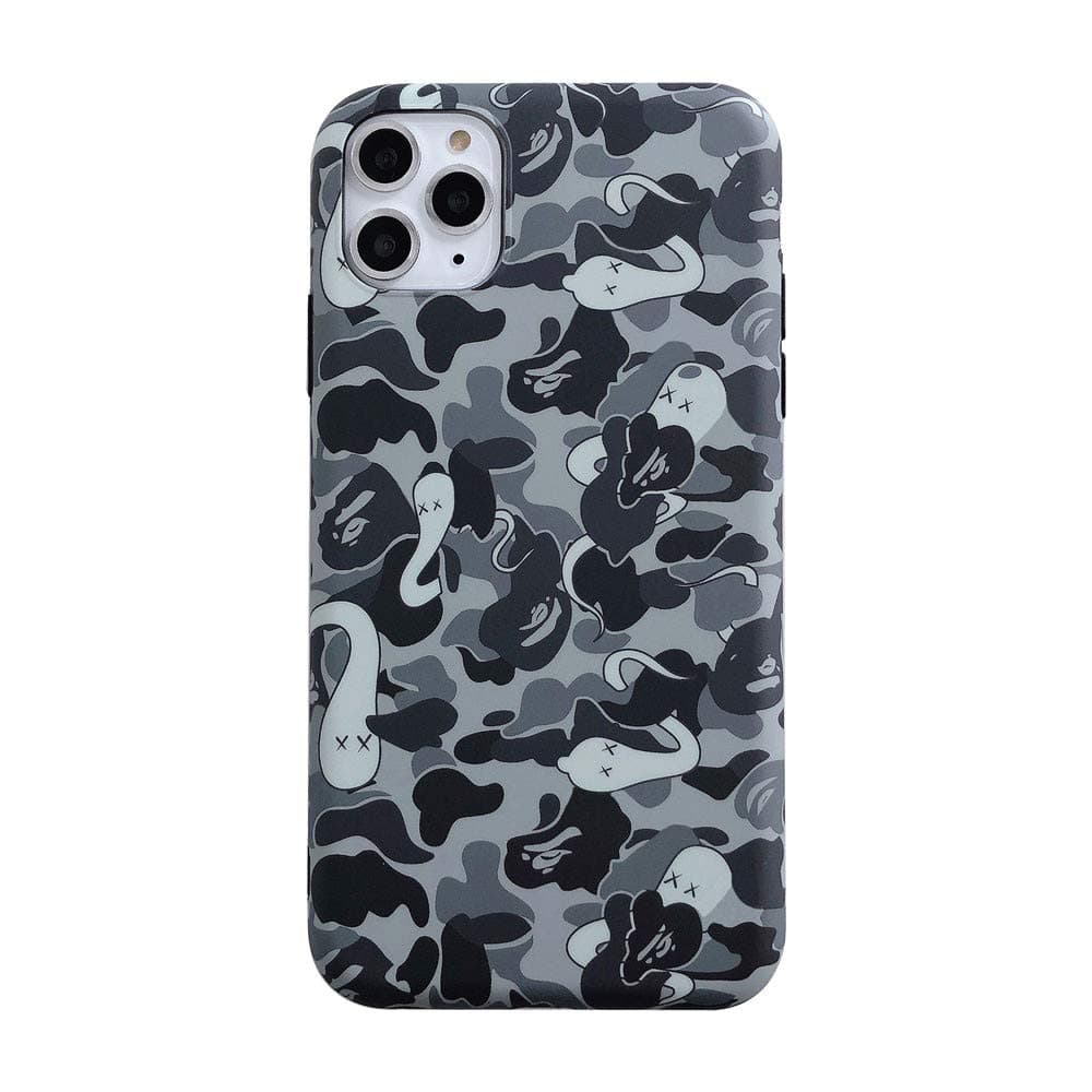 Kplvet iPhone 11 Pro Max Soft Case,IMD Tech Top Sleek Smooth Texture Anti Scratch Unfading Coloring Premium TPU Slim Fit Case for 6.5 iPhone 11 Pro Max,Street Fashion Trend Phone Cover (BP Black 6.5)