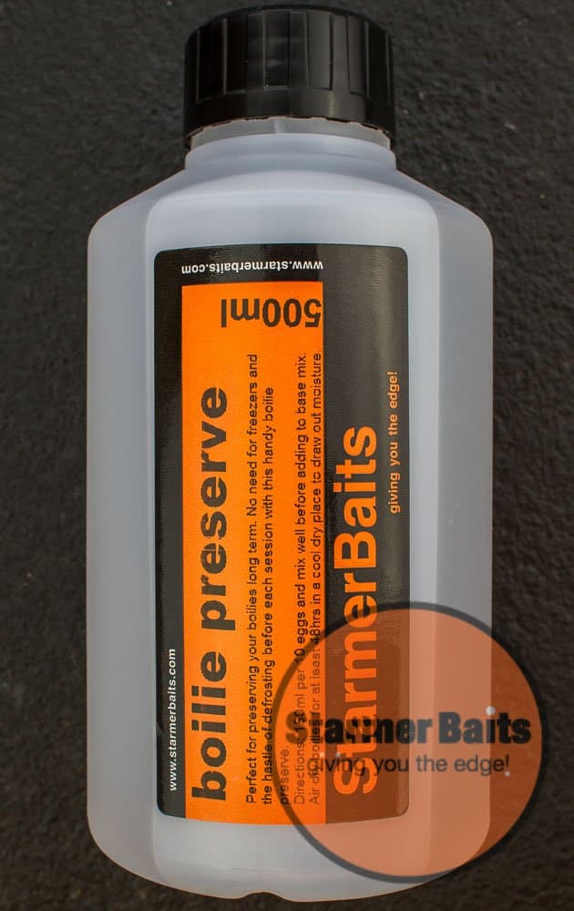 starmerbaits Boilie preserve for bait rolling