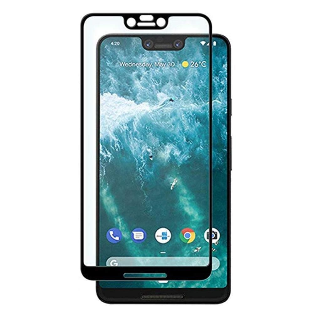 Tempered Glass Screen Protector 5D Touch Curved Full Cover 9H Hardness [HD Crystal Clear] [Bubble Free] for Google Pixel 3 XL