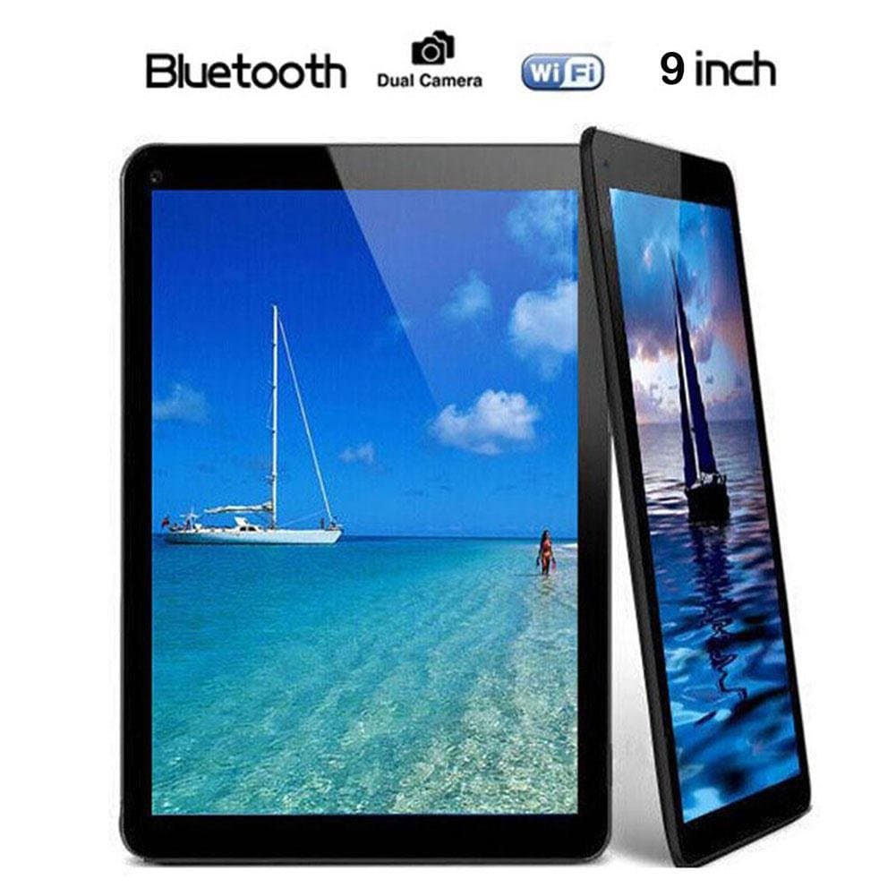 LISRUI N98 9" Inch Android 4.4 Tablet PC Allwinner A33 Quad Core 1GB+16GB US Plug Black