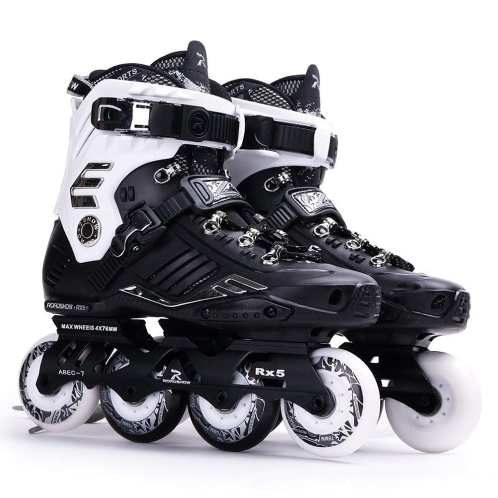 Tiua Inline Skates Outdoor Roller Skates Racing Skates Inline Roller Skating Performance Inline Skates Recreational Inline Skates Inline Skates For Fast Urban Skating Black White