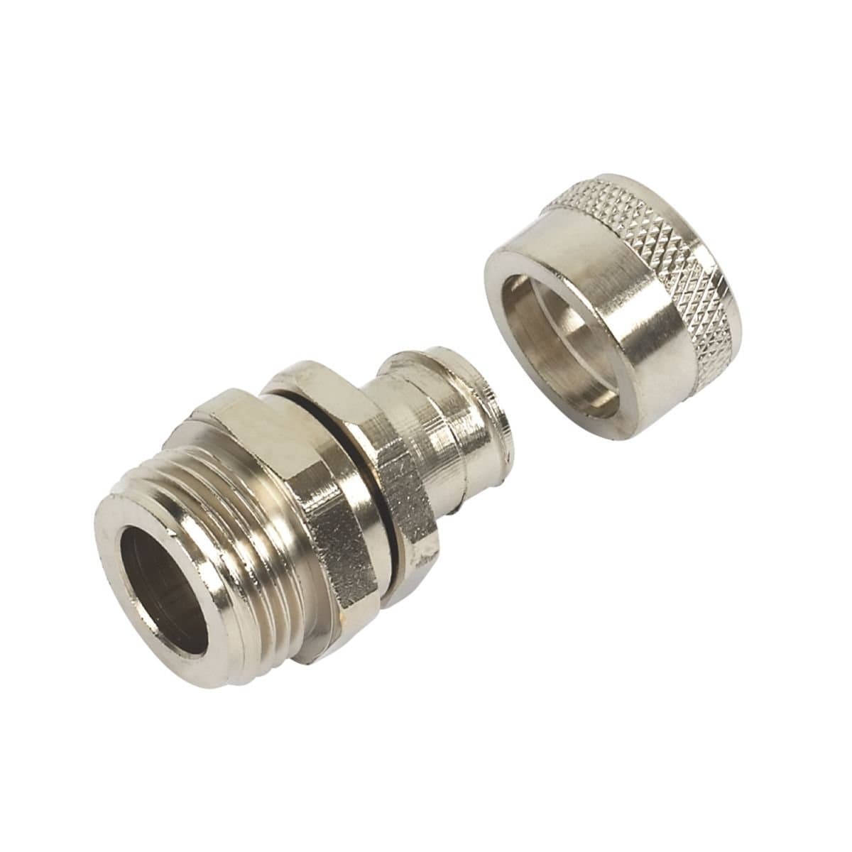 Adaptaflex 20mm Straight Fitting Swivel External Thread SP Type Pk10