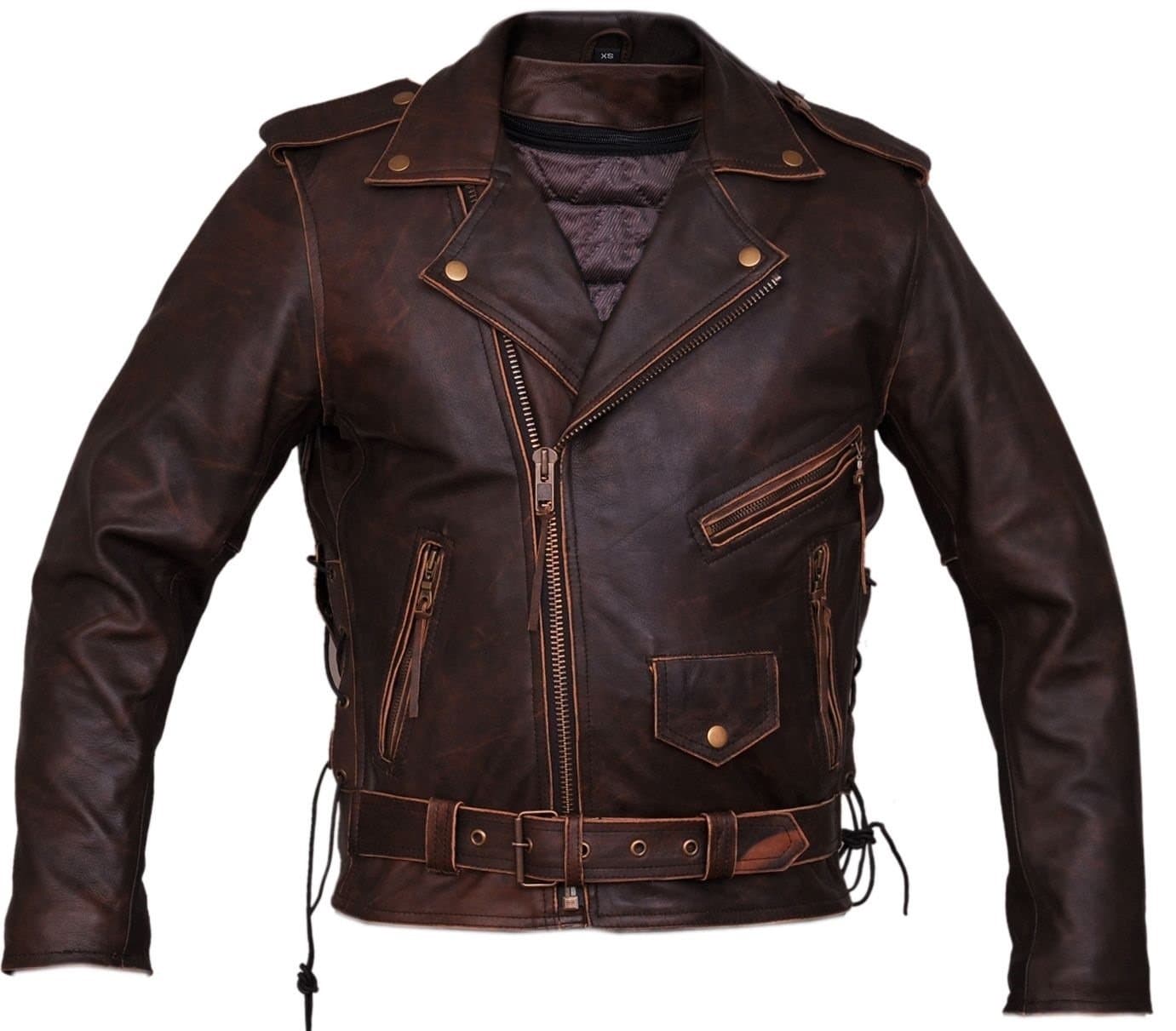 Marlon Brando Brown Leather Motorcycle Jacket