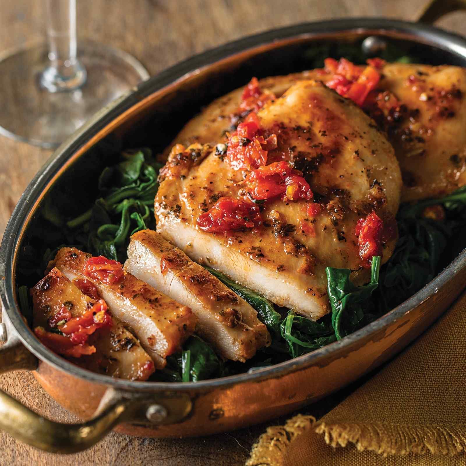 4 (3 oz.) Italian Chicken Breasts