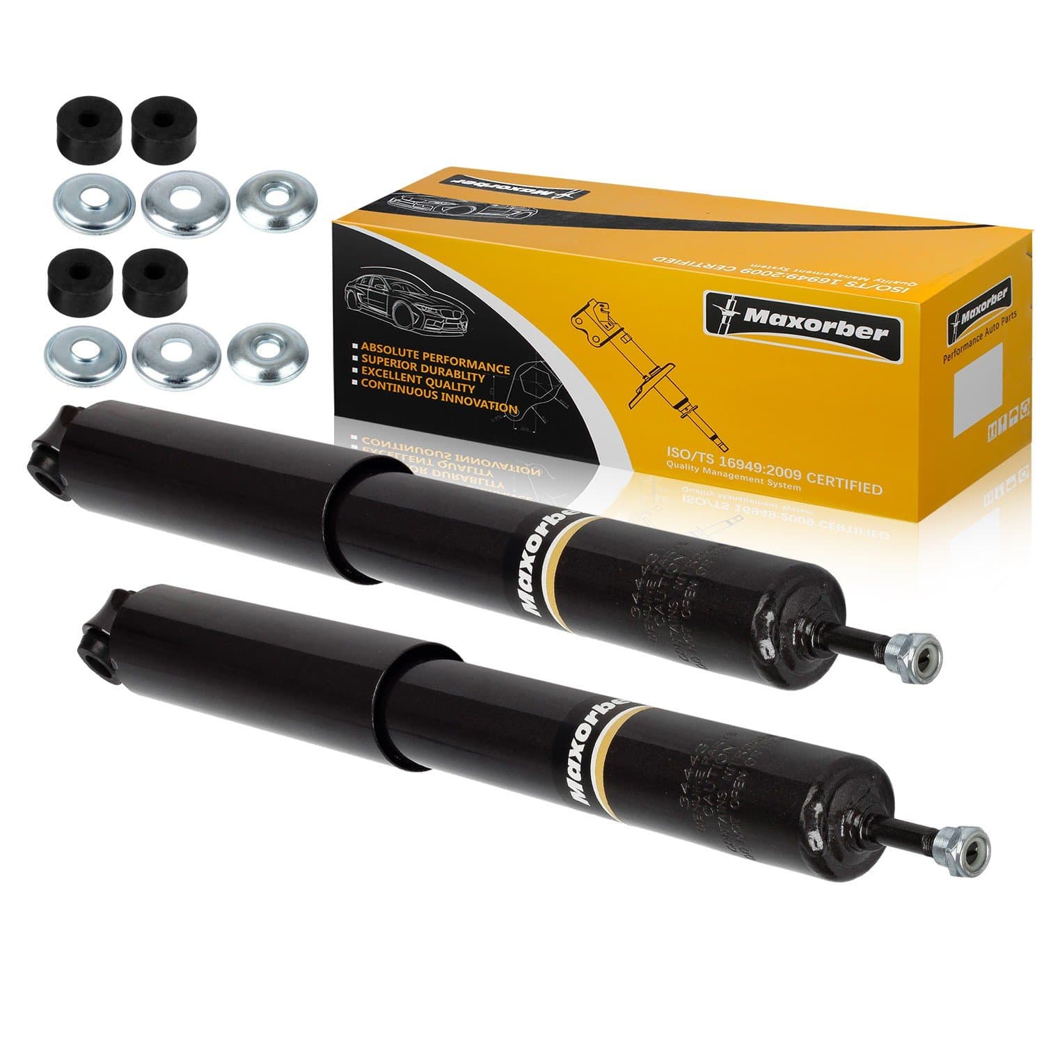 Maxorber Rear Pair Shocks Struts Shocks Absorber 344431