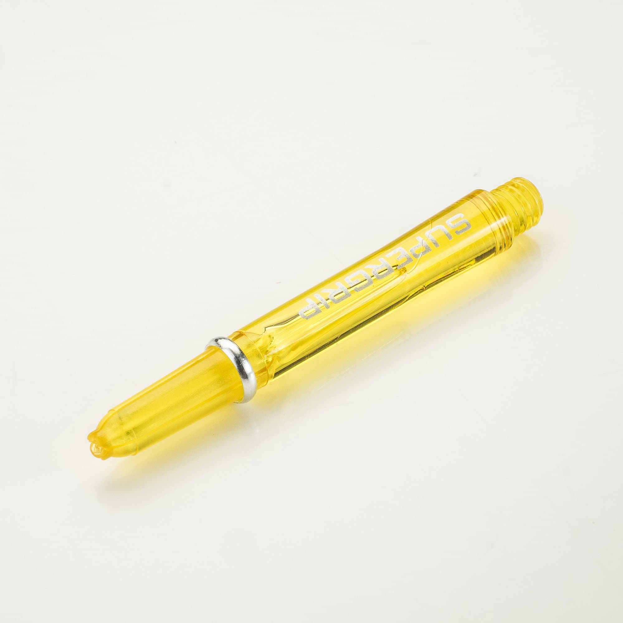 5 SETS HARROWS NYLON DART STEMS SUPERGRIP MEDIUM YELLOW