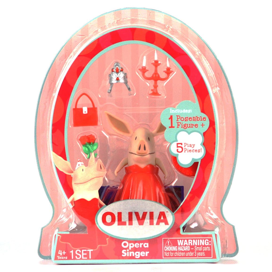 Olivia The Pig Mini Figure - Opera Singer