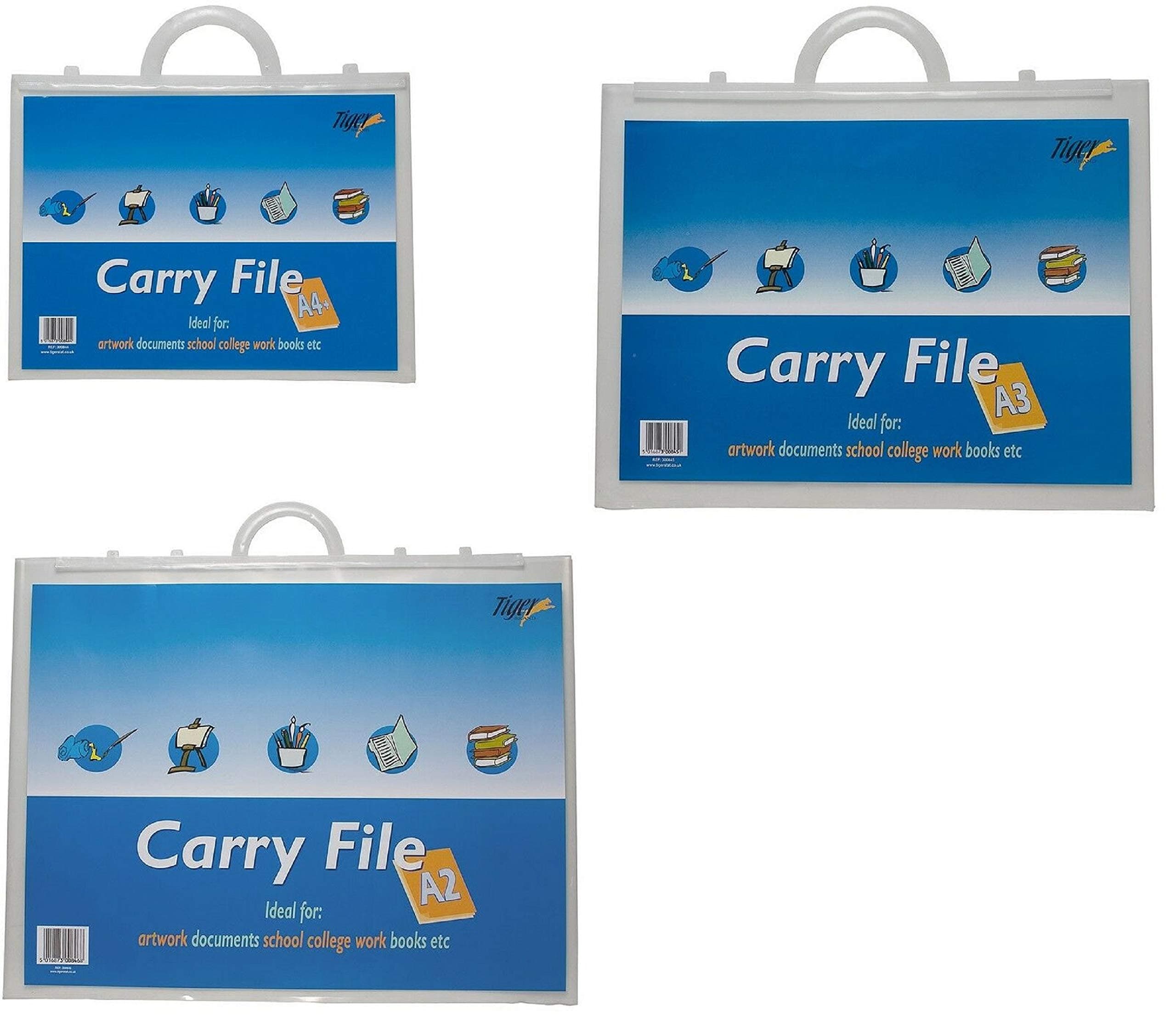 Mapac Clear Project Bag A3 - Pack of 5