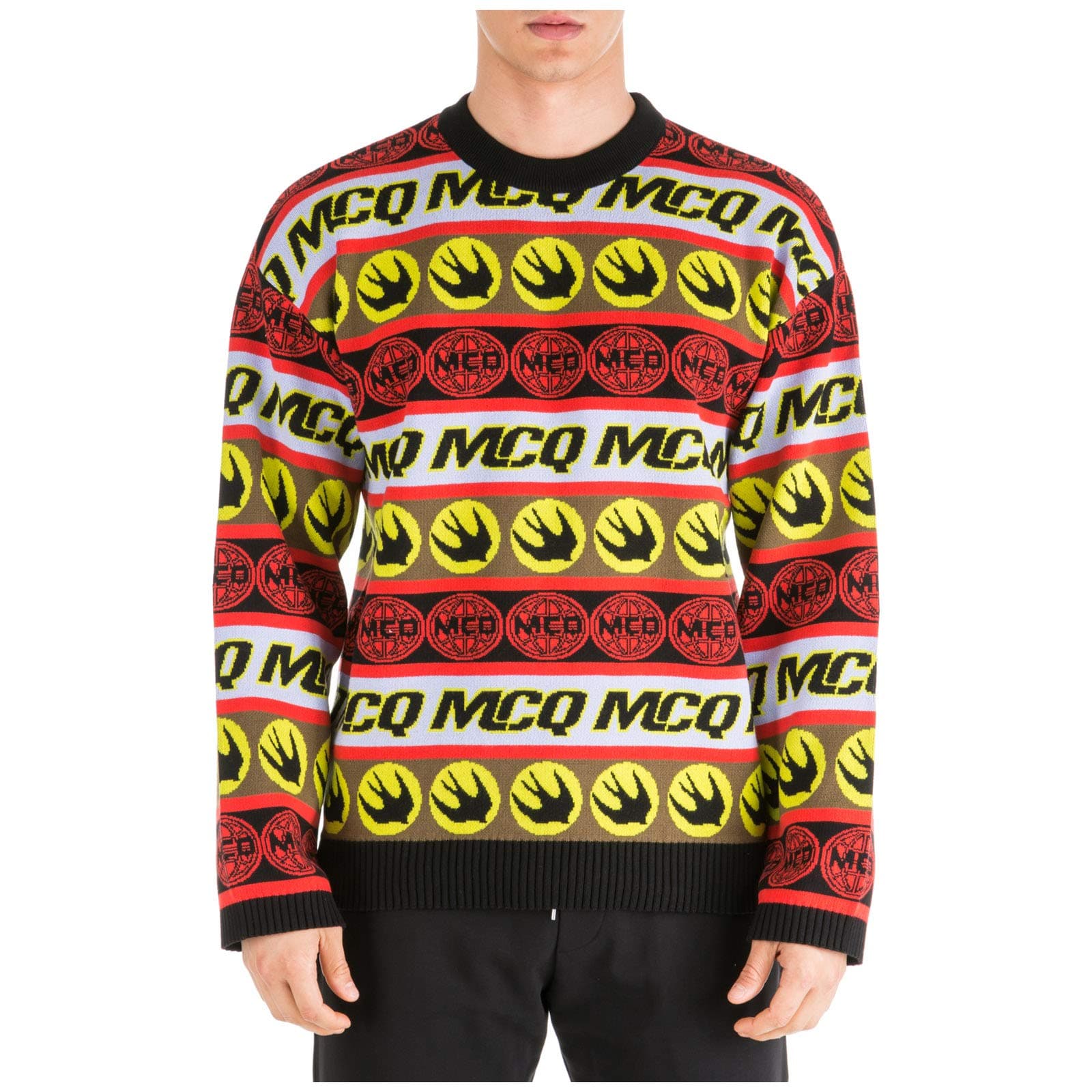 McQ Alexander McQueen Men Jumper Swallow Multicolor