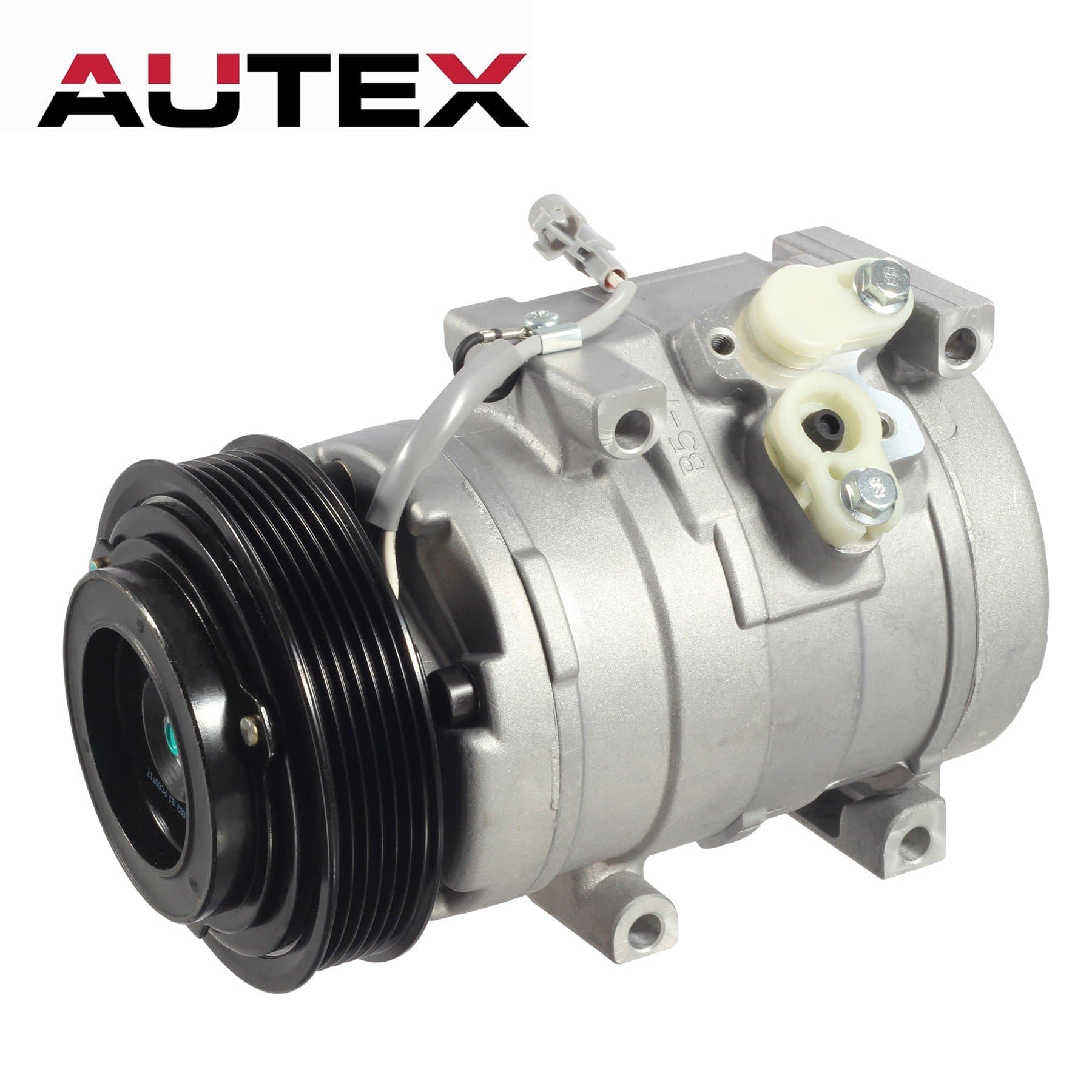 AUTEX AC Compressor and A/C Clutch CO 10854C 97310 8832008051 Auto Replacement AC Compressor Assembly Replacement for Toyota Sienna 2004 2005 2006 V6 3.3L