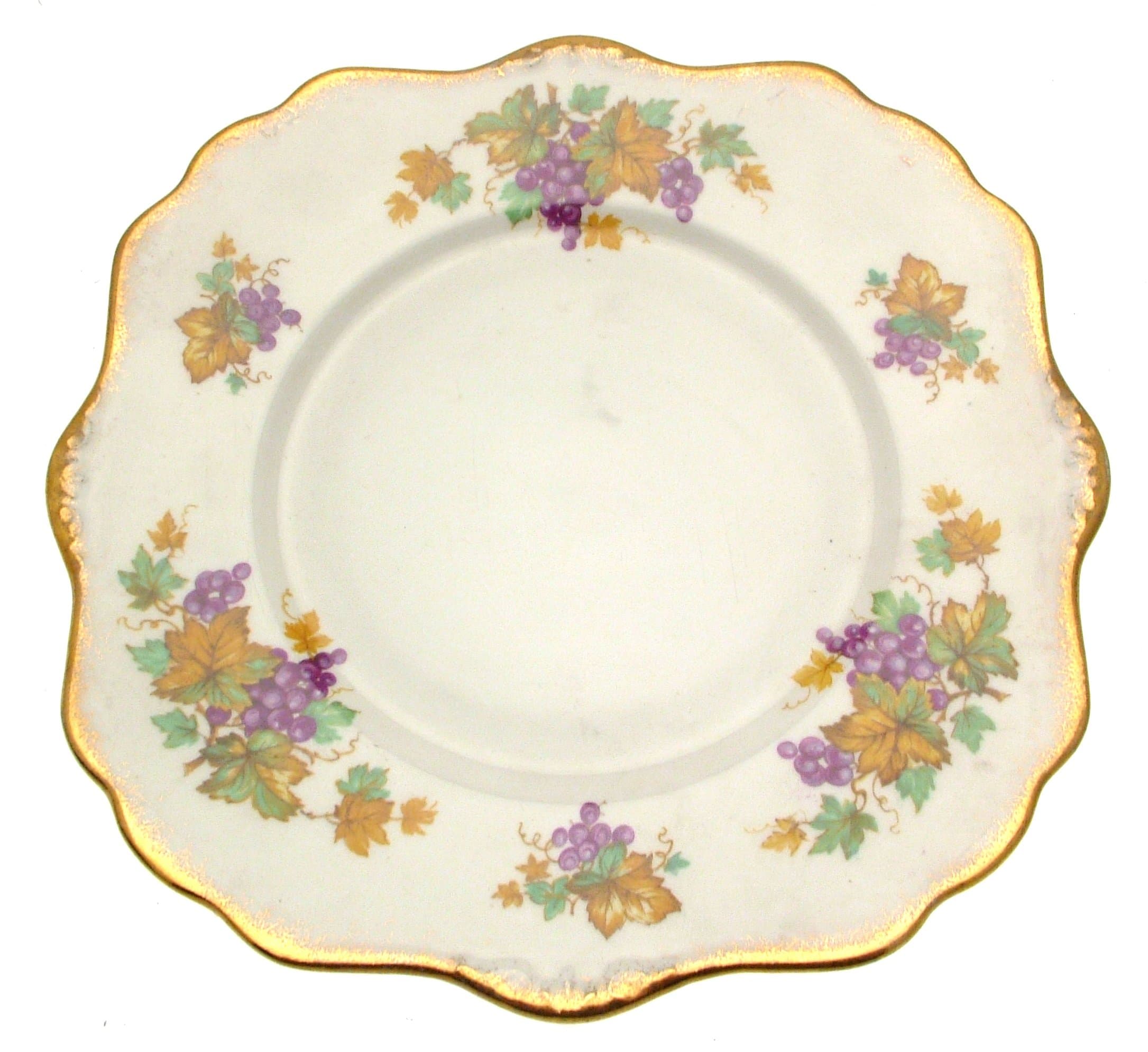 Oregon Grape Royal Stafford Cake Plate