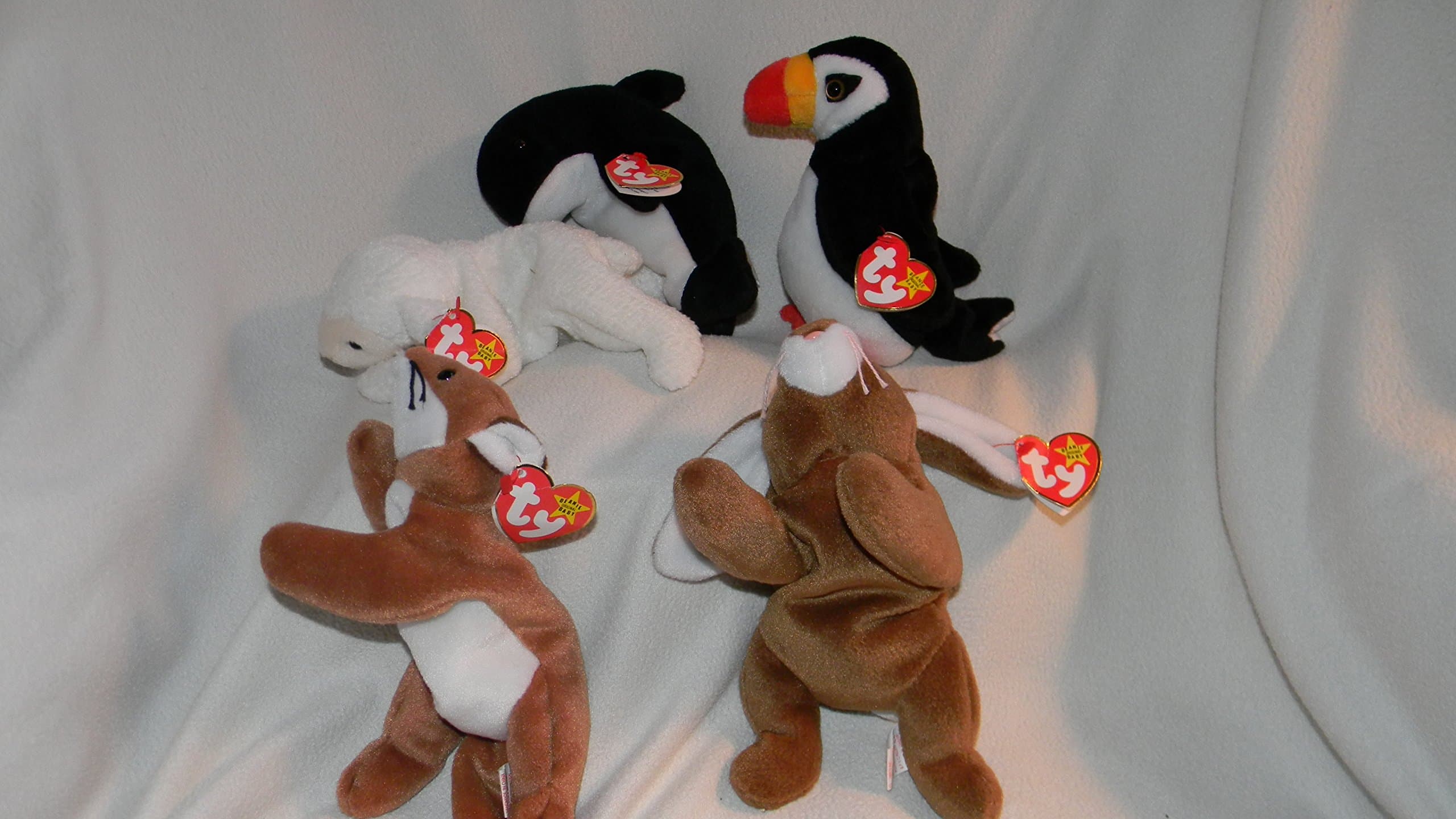 TY Beanie Baby - EARS the Rabbit