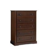 Andover 5 Drawer Dresser, Chocolate