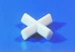 PTFE Stirrer Bars, Cross, 30 x 10mm