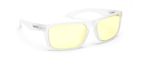 Gunnar Intercept Ghost White Advanced Gaming Gl with Adjustable Silicone Nose Pads INT-06601 (Electronic Games)