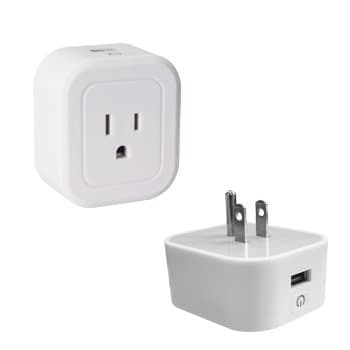 Azpen Home- Smart Plug with USB Port 1 Pack Remote Control