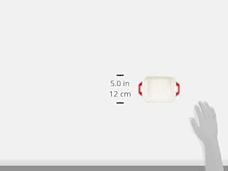 Staub 40508-166 Rectangular Dish, 5.5 x 4.3 inches (14 x 11 cm), 2-Piece Set, Cherry Ceramic Set, Gratin Dish, Oven, Microwave Safe, Dessert Mug