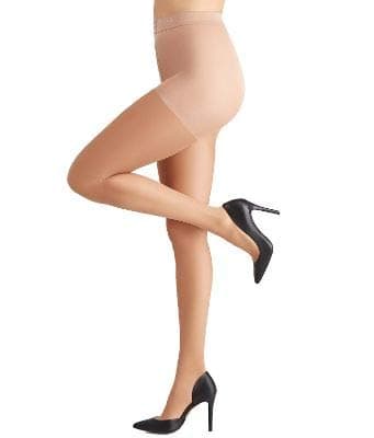 Women's Active Sheer Pantyhose with Control Top