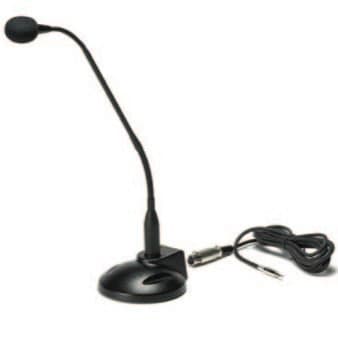 Sound Tech GN-1 18 Inch Professional Uni-Direction Noise Canceling Gooseneck Microphone with 10 FT Cord and 3.5mm Mono Plug